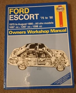 Ford Escort Mk2 1975-1980 Haynes Workshop Manual all OHV Models #280 - Picture 1 of 5