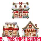 Full Embroidery Eco-cotton Thread 18CT Counted Christmas Shop Cross Stitch Kit