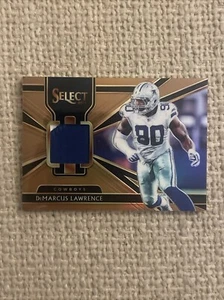 Camiseta deportiva con parche Demarcus Lawrence 2018 Select usada en juegos reliquia/50 - Imagen 1 de 2