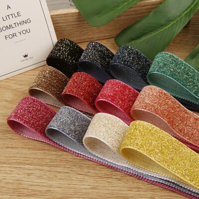 10 Yards Shinny Velvet Ribbon Material Craft Bow Clothing Shoes Flower Accessory - Image 1 of 4
