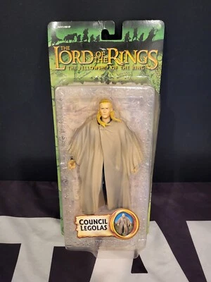 Council Legolas FOTR 6" LORD OF THE RINGS ToyBiz MOC NEW #2 - Image 1 of 3