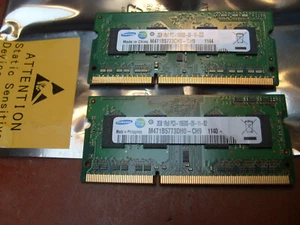 Laptop Arbeitsspeicher Ram von Samsung 2 Stück - Bild 1 von 1