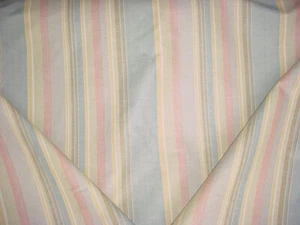 5-1/2Y Lee Jofa 2352-GWF Keith Print Sky - Stripe Drapery Upholstery Fabric - Picture 1 of 5