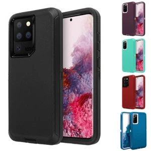 Hybrid Case For Samsung Galaxy S20+/S20 Ultra/S20 FE Shockproof Heavy Duty Cover - Picture 1 of 23