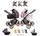 3In1 Stroller Pram Babyactive Musse Rose / All Colours / Car Seat Kite