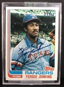 2004 Originals Signature Edition Buyback /65 Fergie Jenkins (1982) Auto HOF - Picture 1 of 2