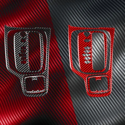 Sale Genuine Carbon Fiber Gear Shift Lever Panel Trim for Toyota Celica 2000-05 Foto 1 de 4