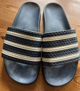 adidas - Adiletten - Gr. 42 - blau - Gebraucht - Bild 1 von 3