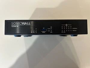 Dell Sonicwall TZ350W with UK PSU Sonicwall APL28-0B5 Sonicwall TZ350 W -Inc VAT - Picture 1 of 4
