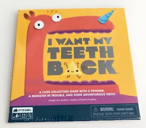 I Want My Teeth Back - Children Friendly - Family Card Game *Brand New* - Picture 1 of 6