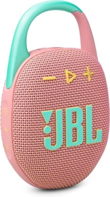 JBL CLIP 5 Rose Portable Compact Speaker Bluetooth Mousqueton Étanche Neuf - Photo 1/4