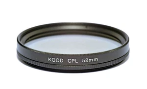 52mm Circular Polariser Filter Glass CPL Filter 52mm Polarizing Filter - Picture 1 of 1