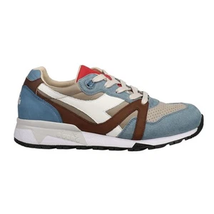Zapatillas informales Diadora N9000 H Ita con cordones para hombre azules, marrones, grises 172782 - Imagen 1 de 5