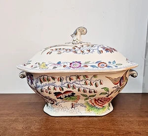 SCHÖNE VOGELTERRINE AUS MAUREREISENSTEIN - CHINOISERIE - Bild 1 von 13