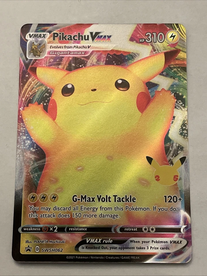 Pikachu VMAX SWSH062 SWSH: Sword & Shield Promo Cards Holo - Image 1 of 4