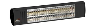 Chauffage infrarouge 1500 Watts Burda Term2000 Color S IP44 Ultra Low Glare Noir - Imagen 1 de 1