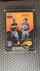 Kris Kross: Make My Video (Sega CD, 1992) Complete with Box and Instructions