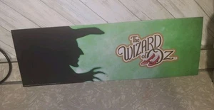Spirit Halloween 'The Wizard of Oz' Cardboard Store Display Sign 2025 Wicked  - Picture 1 of 3