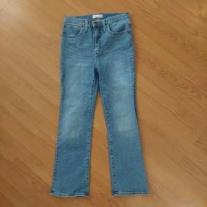 Madewell Cali Demi-boot Jeans High Rise Ankle Sz 27 - Picture 1 of 10