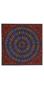 GRATEFUL DEAD - BAILARINES ARCO IRIS - DIADEMA BANDANA 22X22 Garcia, Lesh - Imagen 1 de 3