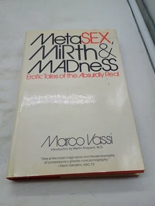 Metasex Mirth Madness Erotische Geschichten vom Absurd Realen von Marco Vassi 1975 HC - Bild 1 von 11