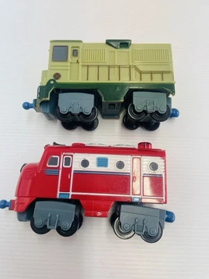 Chuggington Trains Tomy Learning Curve 2010 interactive Motorised Set Of 2. - Image 1 of 4