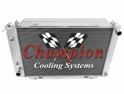 AL 2 Row 1" Tubes All Aluminum Radiator for 1980 - 1983 Ford Fairmont Futura - Image 1 of 4