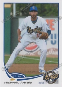 2016 Rancho Cucamonga Quakes Michael Ahmed RC Rookie Dodgers - Imagen 1 de 1