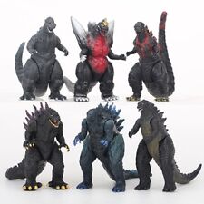 6PCS Set Godzilla Monsters Figure  About 4 inches high. US Seller! Free Ship!