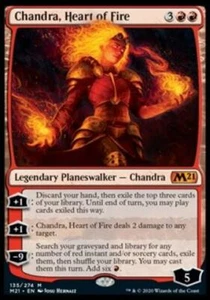 MTG - CHANDRA, HEART OF FIRE - M21/Core Set 2021 (M) - Picture 1 of 1