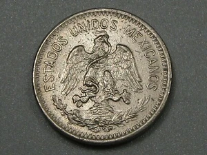 RARE Variety UNC 1911 Wide Date 5 Centimos Mexico. #25 - Picture 1 of 6