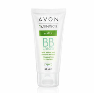Avon Nutra Effects MATTE 5-in-1 BB Cream - Extra Light, Light, Medium 30ml SP15 
