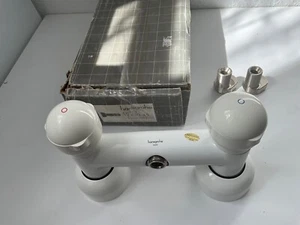 Hansgrohe Axor Duo Duscharmatur in weiß  Armatur  80 -90 er Jahre,Rarität - Bild 1 von 6