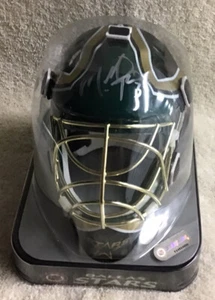 Dallas Stars Mini Goalie Helmet Autographed By MARTY TURCO #35 - Picture 1 of 10