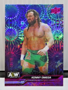 Kenny Omega 2024 Upper Deck AEW Pink Pyro /79 Rare Blaster Exclusive Card - Picture 1 of 4