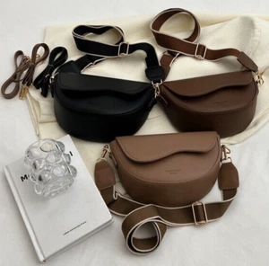 Mujeres Cuero PU Cross Body Bolso de Mano Bolso de Hombro Bolso de Teléfono Billetera Bolso sin embrague - Imagen 1 de 12