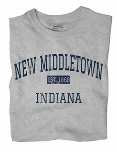 New Middletown Indiana IN T-Shirt EST - Picture 1 of 6