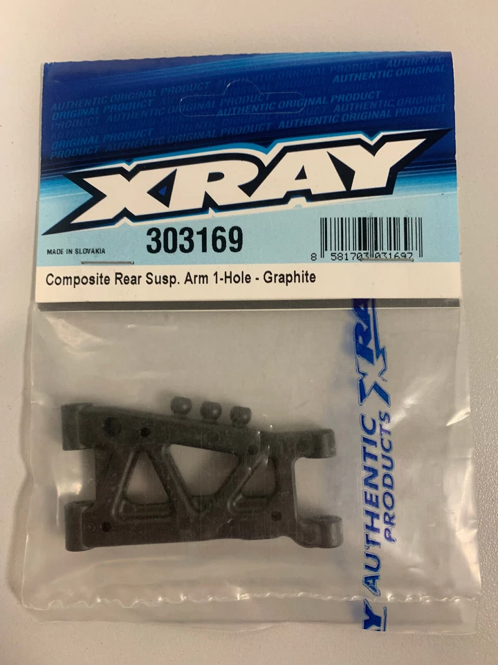 Xray Bras de suspension arrière composite 1 Trou T4 1/10 303169 1223 - Photo 1/1
