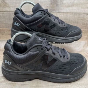New Balance 847v4 Damen-Wanderschuhe Größe 8,5 8 1/2 B dreifach schwarz Sneaker - Bild 1 von 12