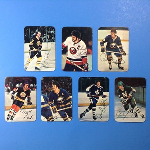 1977-78 Topps #1 # 6 #11 #13 #14 #20 #22  Glossy Inserts U-PICK Hockey Card NHL