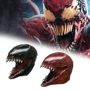 Halloween Unisex Venom Maske Cosplay Superhero Latex Horror Masken Party Helm - Bild 1 von 15