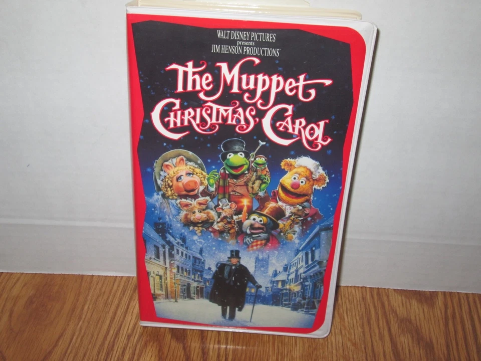 The Muppet Christmas Carol VHS Clamshell Case Walt Disney Jim Henson Muppets - Image 1 of 1