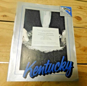 UNIVERSITY OF KENTUCKY INVITATIONAL TOURNAMENT, 32nd ANNUAL, 1984, PROGRAM! - Picture 1 of 2