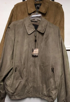 Weatherproof Garment Co Men's Micro Washable Suede Full Zip Coat Jacket NWT - Image 1 of 4