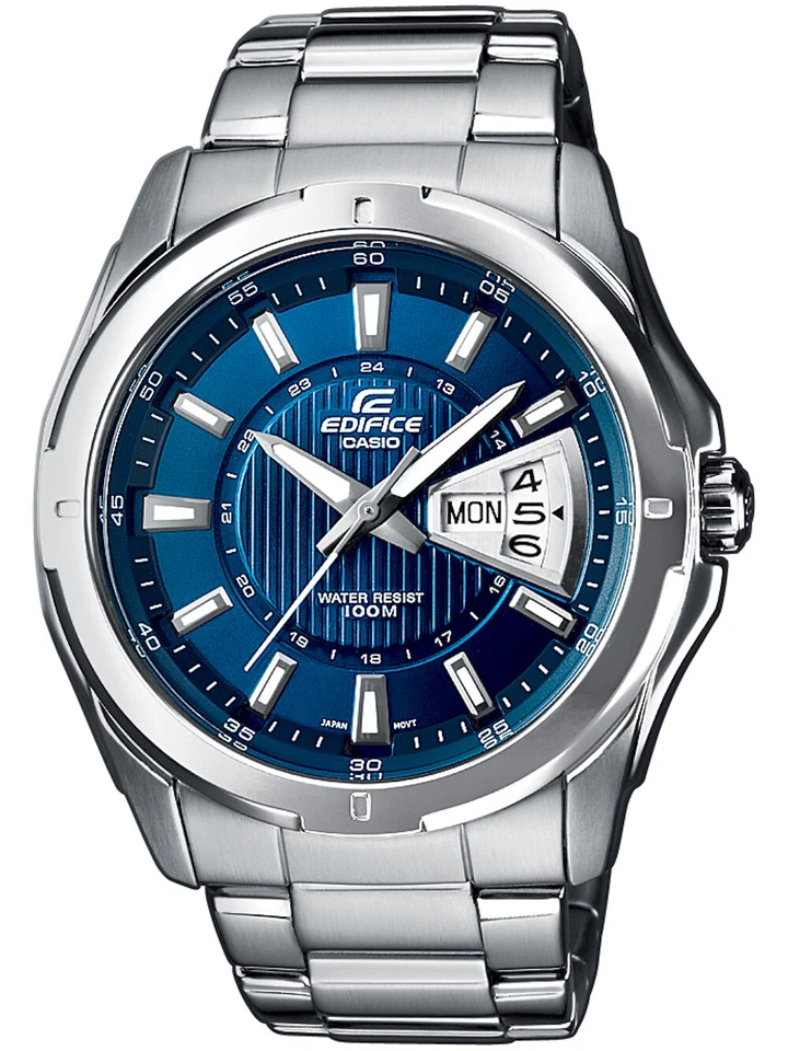 CASIO EF-129D-2AVEF EDIFICE Orologio Uomo 45mm 10ATM - Immagine 1 di 1