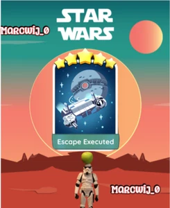 Escape Executed - 5⭐️ Sticker Set 16 - Monopoly - Picture 1 of 1