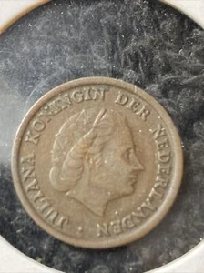 PAÍSES BAJOS HOLANDÉS KM180 1951 XF-SUPER FINO-BONITO BRONCE ANTIGUO CENTAVO MONEDA - Imagen 1 de 2