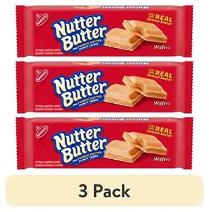 Nutter Butter Peanut Butter Wafer Cookies, 10.5 oz (Pack OF 3) - Picture 1 of 1
