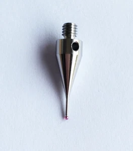 CMM Touch Probe CMM Stylus M4 Thread shank 1mm Ruby Tips 19.5mm Long A-5000-7545 - Picture 1 of 2