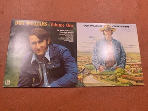 DON WILLIAMS / VOLUME ONE / 1973 VINYL LP / & COUNTRY BOY - Picture 1 of 2